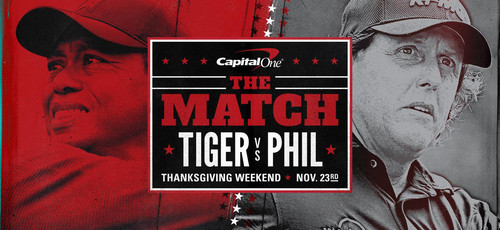 The Match: Tiger vs PhilTiger Woods vs. Phil Mickelson – Thanksgiving on DIRECTV Pay Per View