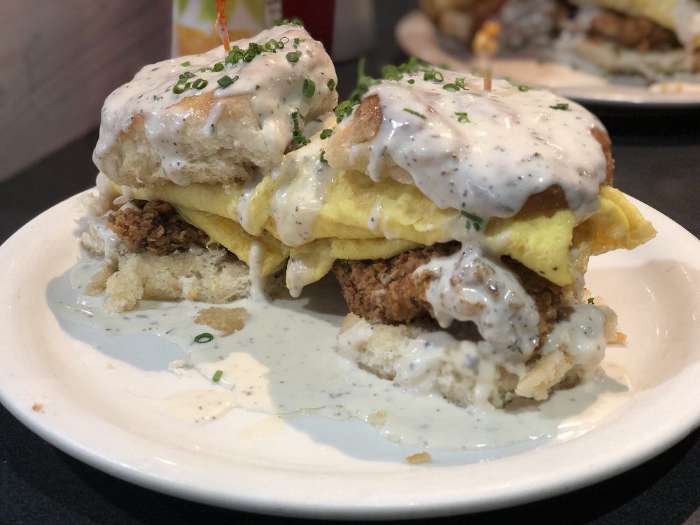 The Atlanta Breakfast Club specializes in delicious breakfasts from locally sourced produce.