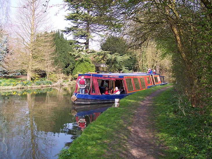 Canal barge