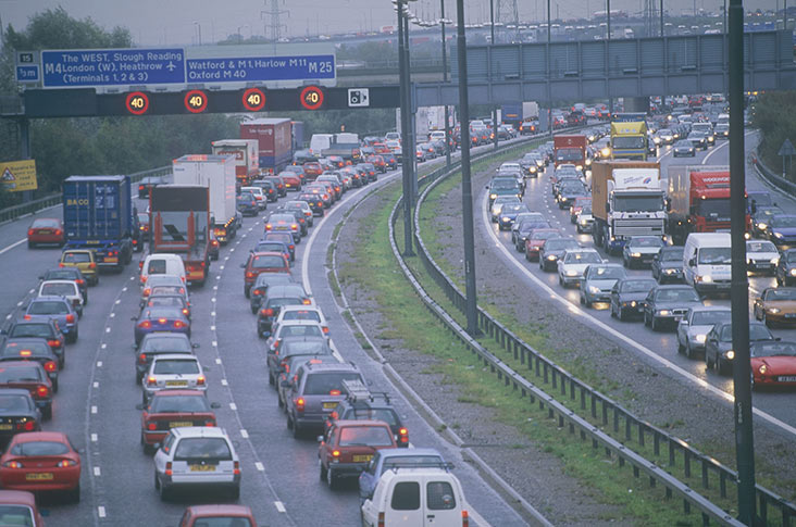 Motorway traffic