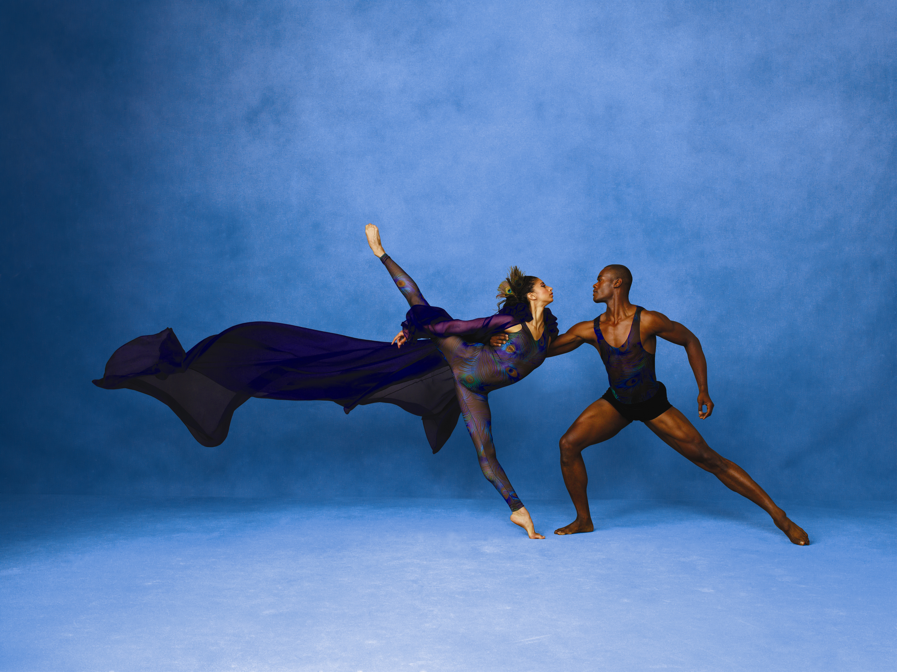 Alvin Ailey American Dance Theater's Alicia Graf Mack and Jamar Roberts. Photo by Andrew Eccles